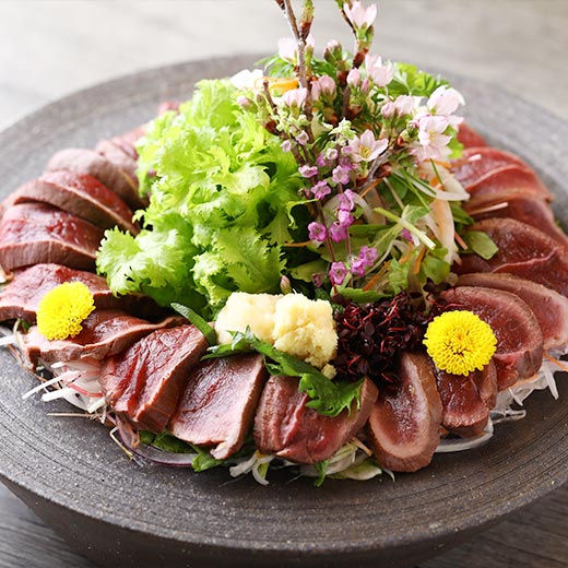 信州ジビエ 鹿肉のたたき