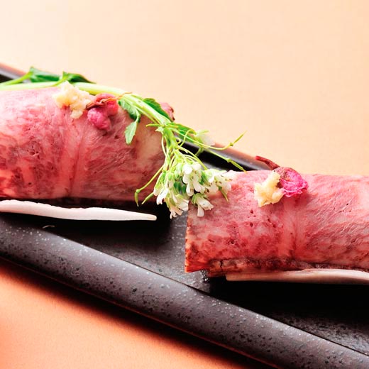 りんご和牛信州牛プレミアム 炙りにぎり