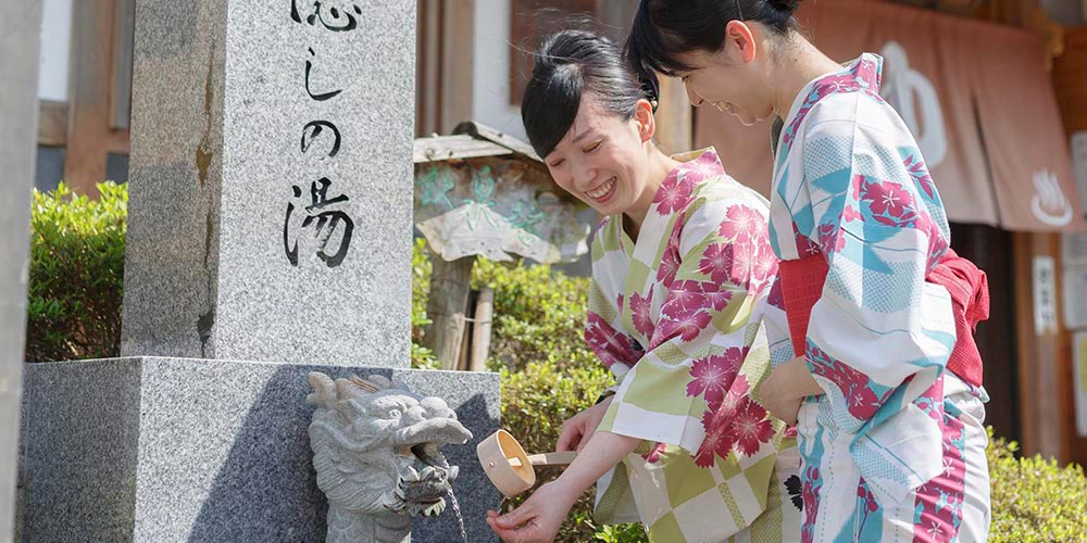 真田の隠し湯 石湯