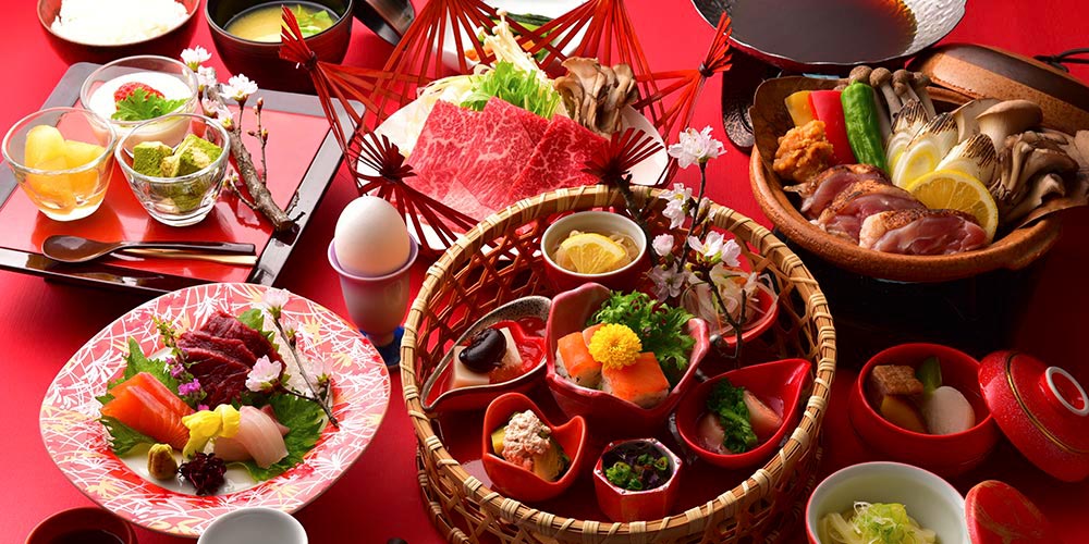 真田赤備え会席